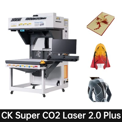 Super CO2 Laser 2.0 برای برش وینیل با چگالی بالا و انتقال حرارت سیلیکونی